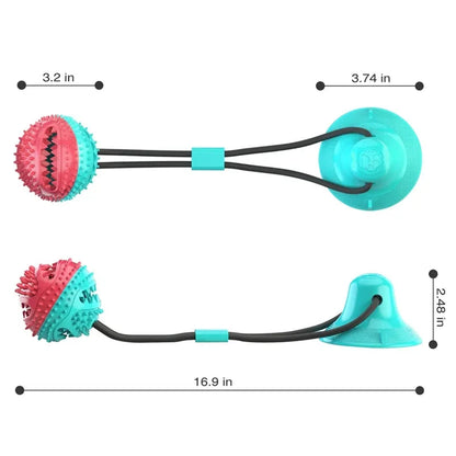 Suction Ball Interactive Dog Toy Tech Terracon 