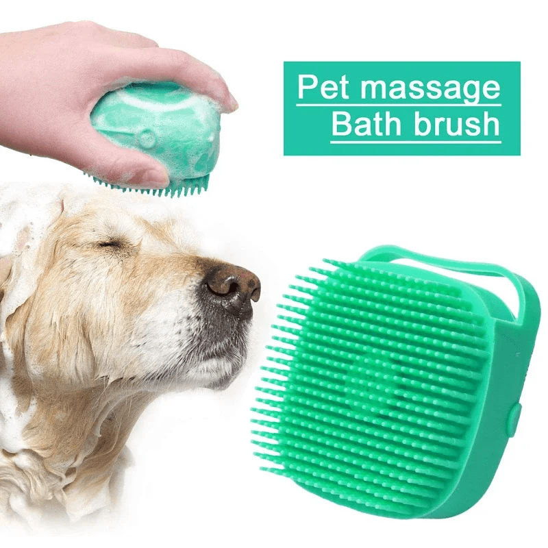 Cute Dog Bath Brush Tech Terracon 