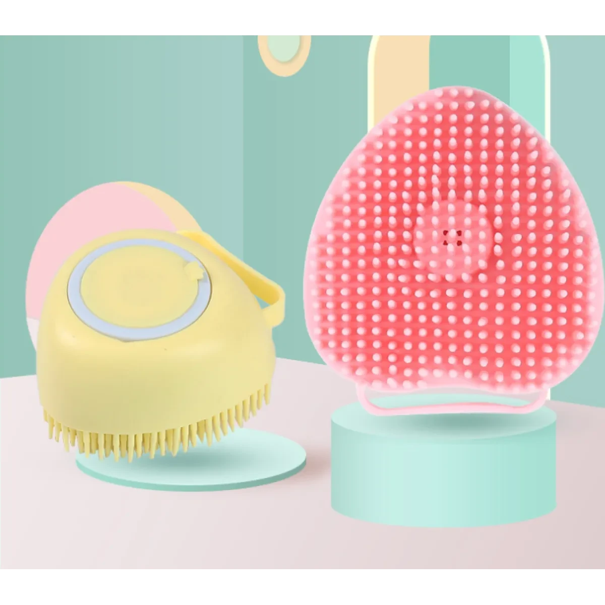 Cute Dog Bath Brush Tech Terracon 