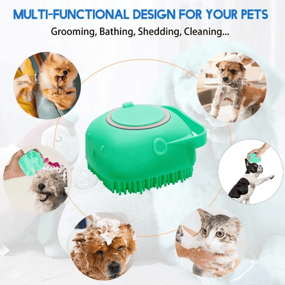 Cute Dog Bath Brush Tech Terracon 